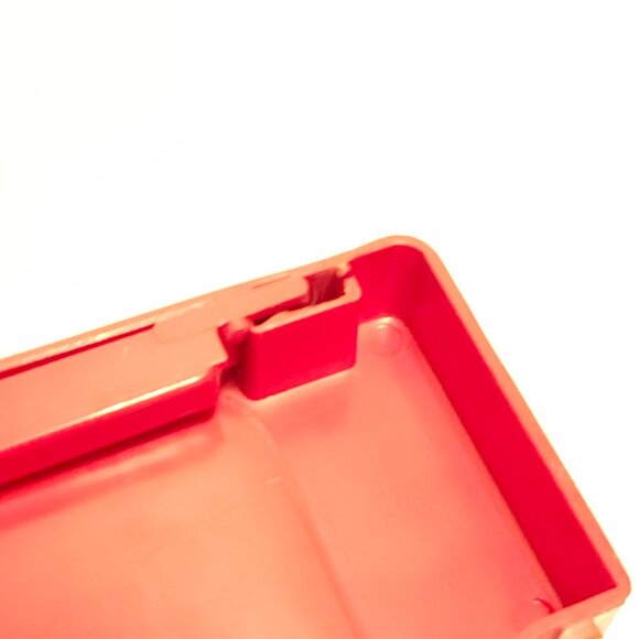 Vintage Bed Tray 1970s Hearts Made in Italy by Lavatelli Turin Red White Romance - Picture 6 of 10